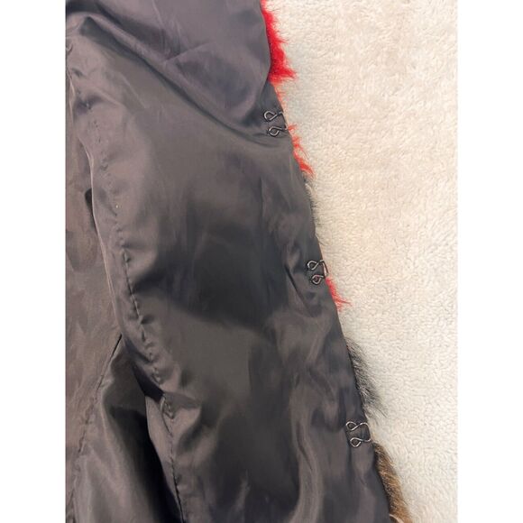 Womens Small Faux Fur Soho Vest Say What Colorful BoHo Vest - Picture 8 of 10